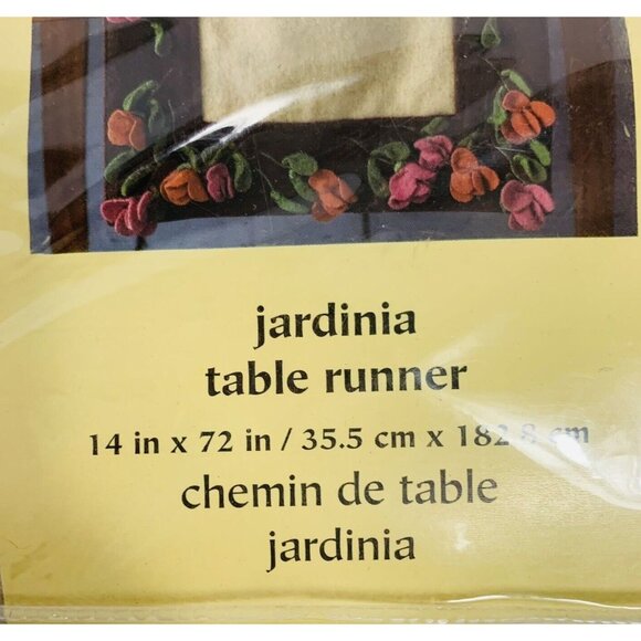 Pier 1 Jardinia Floral Table Runner 14” X 72” Cottage Core Dining Kitchen Mantle - Picture 4 of 10